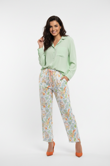 Floral Print Relaxed Fit Loungewear Pants